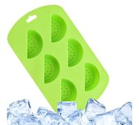 Silicone Gummy Candy Molds - 6-Cavity Fruit Shaped Non-Stick Reusable Supplies, Chocolate Candy Molds | For Family Friends Students Adults Men Women Birthday Party Holiday Bakings