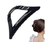 Silicone Hair Clips, Ergonomic Triangular Claw Clip, Creative Non-Slip Hair Accessory for Women Girls Commuting and Casual Use, Daily Wear Party Sports School, 4.53x1.89 inches