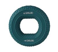 Silicone Hand Grip Ring - Tire Pattern Strengthening Device for Finger and Wrist Exercise, Durable Stress Relief Trainer | Compact Lightweight Gripper Home, Gym, Work Use