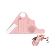 Silicone Hand Palette | Adjustable Makeup Tray | Wrist Strap Palette | Foundation Mixing Plate | Liquid Makeup Palette | Artist Makeup Palette Silicone Foundation Tray for Makeup Artist