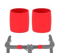 Silicone Handlebar Grip Rings 2 Pieces Flexible Silicone Elastic Fasten