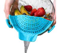 Silicone Hands Food Pan Passoire - Pasta Verbe Pots Et Casseroles | Compact Colander Viad Legéges Fruts, Handles Straining Tool Cuisine, Flexible Home Chefs, Space Sauvegar