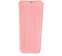 Silicone Heat Hair Pad - Straightener Mat, Anti Scald Styling Tool Protection | Curling Iron Hot Tool Safety Use Areas Salon Travel Safety System, High Temperature Resistance Construction, Flexible