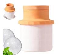 Silicone Ice Ball Maker, 2 in 1 Freezer Cup Mold, 162g Round Ice Molding Tool with Leakproof Seal, Sturdy Food Grade Freezing Cup, Reusable Sphere Maker with Modern Design, Home Bar for Party Use