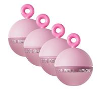 Silicone Ice Ball Mold - 4 Piece Silicone Round Ice Cubes Mold Reusable