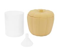 Silicone Ice Bucket with Lid | Pumpkin Shaped Drink Cooler for Champagne/Beer/Cocktails | Portable Party Ice Bucket for Home Bar, Pool & Outdoor