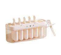 Silicone Ice Cream Molds |,Easy Release Ice Pop Mold | 6-Cavity Chilled Dessert Making For Families Summer Birthday Home Parties Playdates Camping Holiday Juice Milk Jam