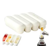 Silicone Ice Stick Tray - Narrow Cube Maker, Long Ices Cubes Mold, Quick Freeze Sticks Trays, Drink Cooling Kitchen Tool | Ideal for Cocktail Whisky Juice Bottle Chilling Party Gatherings Home Bar Use