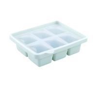 Silicone Ice Tray - 6-Grid Square Ice Maker Mold | Non-Stick Silicone Tray | Kitchen Gadget For Freezer Camping Beverage Cocktail Coffee Whiskey Summer Drinks