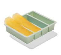Silicone Ice Tray, Covered Square Ice Bar Mold, Easy Release Design, Spill-Proof Freezer Lid, Iced Drink Making Tool, For Juice Wine Coffee and Chilled Beverage Preparation