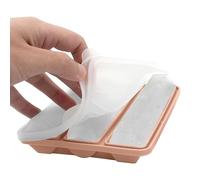 Silicone Ice Tray - Whiskey Mold for Cocktails | 3-Grid Rhombus Shape, Reusable Easy Release Kitchen Tool for Juice Beverage Coffee Wine Bar Supplies