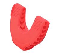 Silicone Jaw Exercise Tool, 5.5x5.5cm Food-Grade Soft Face Trainer with Portable Size and Easy Use, Double Chin Reducer Setup for Fitness, Gym, Home, Office
