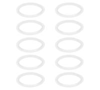 Silicone Joint D’étanchéité pour 10 Pièces Bonde de Lavabo | Installation Facile, Design Anti-fuite, Compatible Lavabo à Poussoir, Usage Salle de Bain, Pièce Souple
