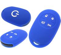 Silicone Key Cover Skin For Fiat 500e Electric 2022 Onwards (Blue)