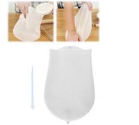 Silicone Kneading Dough Bag, Dough Kneading Bag, Silicone Kneading Bag, Dough Kneading Gadget for Baking Set, Multifunctional Cooking Tool Bag, Versatile Dough Mixer for Bread, Pastry, Pizza(L)