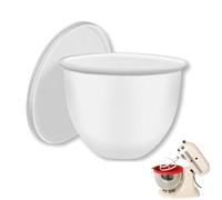 Silicone Liners for Kitchen Tilt-Head 5 Qt Mixers, Mixer Attachments & Accessories for Baking and Cooking, Silicone Bowl Insert (1PCS White)