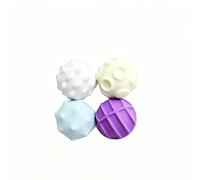 Silicone Magnetic Decompression Ball, Fidget Toy For Adults And Teens With Textures Bumps And Waves, Interesting Tactile Desk , Sensory For Stress Relief With A Variety Of Styles(White A(2.2cm))