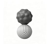 Silicone Magnetic Decompression Ball, Fidget Toy For Adults And Teens With Textures Bumps And Waves, Interesting Tactile Desk , Sensory For Stress Relief With A Variety Of Styles(Dark gray (4cm))