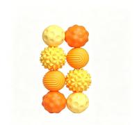 Silicone Magnetic Decompression Ball, Fidget Toy For Adults And Teens With Textures Bumps And Waves, Interesting Tactile Desk , Sensory For Stress Relief With A Variety Of Styles(Orange B(2.2cm))