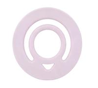 Silicone Magnetic Phone Ring Grip, 360° Rotating Finger Loop | Support de téléphone antidérapant et doux, anneau magnétique pour doigt avec support, design plat pour rangement en poche