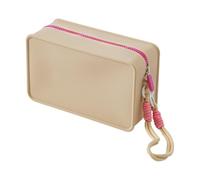 Silicone Makeup Bag, Colorful Zipper Cosmetic Pouch, Portable Travel Makeup Pouch, Colorful Zipper Cosmetic Pouch for Women, Portable Makeup Pouch for Travel, Weekend, School, Business Trip, Beach