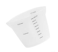Silicone Measuring Cup Set 250ml 500ml Clear Scales(500ml16oz)