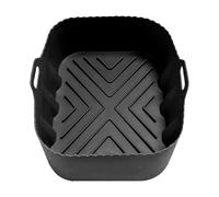 Silicone Microwave Oven Liner - Air Fryer Rectangular Baking Tray, Heat Resistant Food Grade Insert | Toaster Kitchen Vegetable Preparation, Restaurant Appliance Accessory, Nonstick Reusable Helper