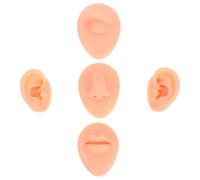 Silicone Modèle en Simulation D'oreille pour Entraînement | Simulation Réaliste, Finition Soignée, Usage en Institutions, Couleur Kaki, Facile à Utiliser Pratique