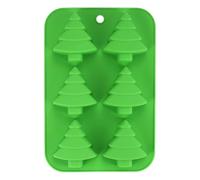 Silicone Mold | Cavity Candy Baking Trays | Xmas Tree Snowman Snowflake Gingerbread Star Man Molds | Christmas Shapes Mould for Cake Soap Ice Cookie Food Crafts Fondant Holiday