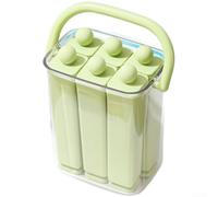 Silicone Molds 6-Pack Long Bar with Lid Silicone Molds 6-Pack(S Green)