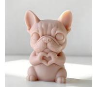 Silicone Molds For Candles - 3D Animal Shape Easy Release Craft Mould | DIY Dog Frog Turtle Puppy Candle Mold For Home Indoor Handmade Candle Making Easter Birthday Party Family Friends