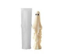 Silicone Molds For Candles - Halloween 3D Ghost Shape Plaster Epoxy Tool