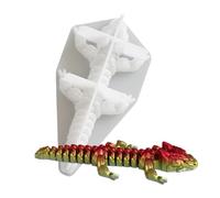 Silicone Molds For Resin - Dragon Shape Soap Casting Mold - Multifunctional Candle Castings Molds, Epoxy Resin Moldz For Jewelry, Ornaments And Other Craft Projects