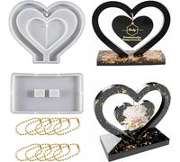 Silicone Moulds, Epoxy Resin Molds With Chain For Epoxy Resin Photo Frames, Creative Epoxy Resin Molds For Diy, Epoxy Resin Molds