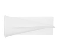 Silicone Moule à Bougie Conique DIY pour Débutants Blanc | Création Artisanale à Maison, Usage Facile pour Fondant et Huiles Parfumées, Loisirs Créatifs