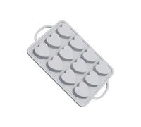 Silicone Mousse Mold, 12 Cavity Love Heart Tray, Nonstick Easy Release Baking Tool, DIY Kitchen Accessory for Cake Muffin Cookie Dessert Crafts, Apartment Farmhouse Valentine Christmas Holiday Party