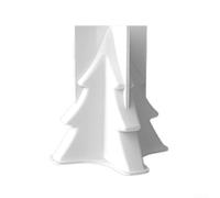 Silicone multi-usage pour la fabrication de bougies et de plâtre avec matériau plastique, résistance à la chaleur et démoulage facile pour les travaux manuels en résine (arbre de Noël origami)