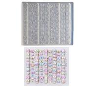 Silicone multifonction pour nail art, facile à utiliser et à enlever, convient pour toutes les formes et longueurs d'ongles, décoration d'ongles