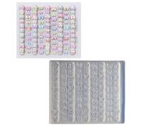 Silicone multifonction pour nail art, facile à utiliser et à enlever, convient pour toutes les formes et longueurs d'ongles en silicone