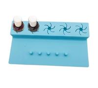 Silicone Nail Polish Holder, Nail Hand Rest Mat, Non Slip Manicure Mat, Nail Accessories for Home, Portable Nail Rest Mat, Pedicure Hand Rest Mat, Manicure Mat for Salon, Nail Rest Mat for Manicure