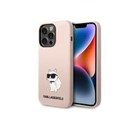 Silicone NFT Choupette - Coque pour iPhone 14 Pro (Rose)