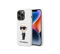 Silicone NFT Ikonik - Coque pour iPhone 14 Pro Max (Blanc)