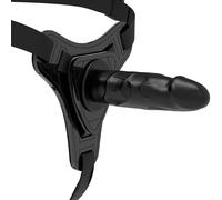 Silicone Noir Réaliste 15 Cm