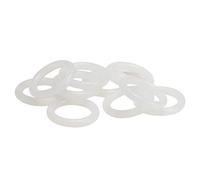 Silicone O Anneaux 100pcs - Eau - Joint d'étanchéité à haute température tolérante pour les bouilloires/fers électriques/micro-ondes | Force 1500psi, taille de 20 à 22 mm (22 * 3)
