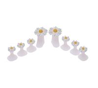 SILICONE OTTENail Séparateur d'orteil d'orteil Sageur d'orteil Daisy Toe Toe Divider Pedicure Manucure Tool 8PCS, Spacers d'orteils à pied