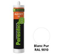 Silicone Parasilico Alcoxy 15 DL Chemicals - Blanc pur RAL 9010 - Déstockage