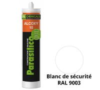 Silicone Parasilico Alcoxy 15 DL Chemicals - Blanc sécurité RAL 9003