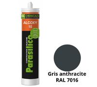 Silicone Parasilico Alcoxy 15 DL Chemicals - Gris anthracite RAL 7016 - Déstockage