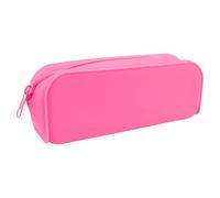 Silicone Pencil Pouch, Aesthetic Pencil Case, Silicone Makeup Bag, Aesthetic Design for Kids Women Students Multifunctional Storage with Compartments Resistant to Scratches or Deformation 7 Inches