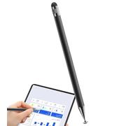Silicone Pens for Touch Screens, High Precision Signature Pen, Sensitive Writing for Work, Entertainment, Study & Painting, 5x0.5 inches, Black, 1 Piece, Wide Compatibility